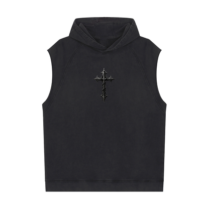 Audience Of One Sleeveless Hoodie